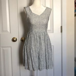 Blue Patterned Dress